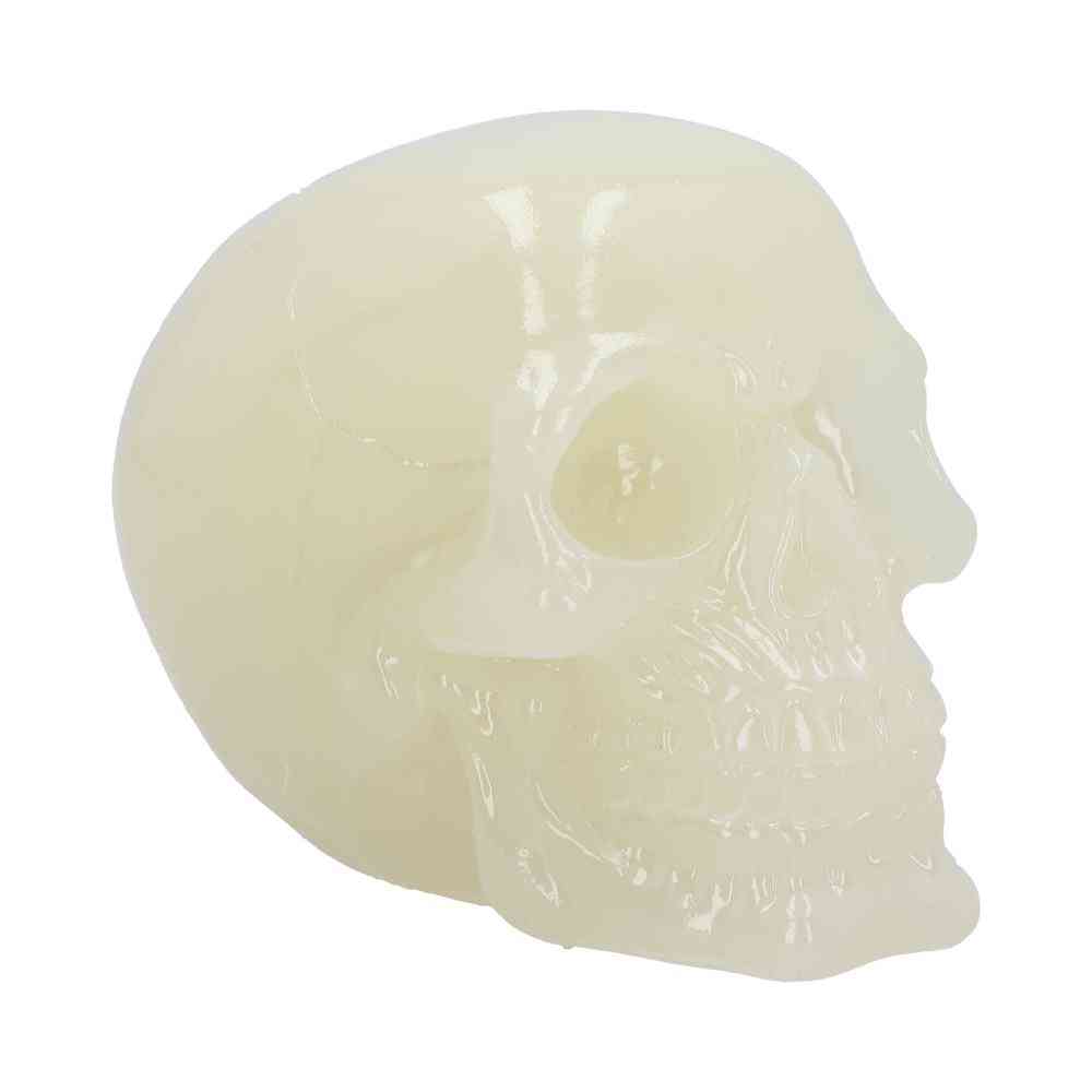 Nemesis Now - Phosphorescent (Medium) 13cm Beeld/figuur - Schedel - Wit